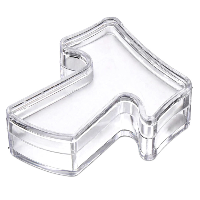 Astuccio Portarosario a Forma di Tau 5,5x6 cm