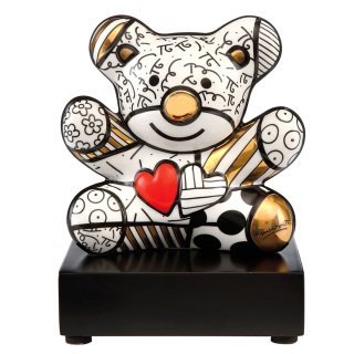 Golden Truly Yours Figure 12.5 cm Romero Britto GOEBEL