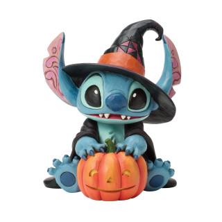 Stitch Witch with Jack-o’-Lantern Figure 15 cm Disney Traditions 6017942