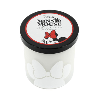 Vela de vidrio Minnie con fragancia de jazmín blanco