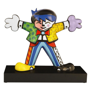 Hug Boy Figure 47 cm by Romero Britto GOEBEL