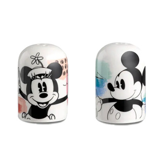 Set Sal y Pimienta Enjoy Mickey Mouse Celeste y Minnie Rosa 6 cm Egan