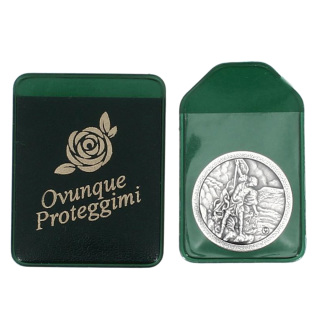 Placa San Miguel con Estuche “Ovunque Proteggimi”