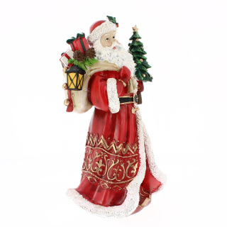 Papá Noel con bolsa de regalo 30 cm