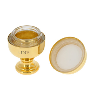 Holy Oils jar for the Infirm in metal 7x11 cm