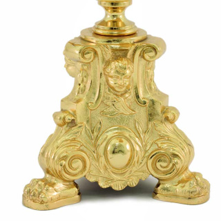 Lumiera a 3 fiamme stile barocco 45x35 cm