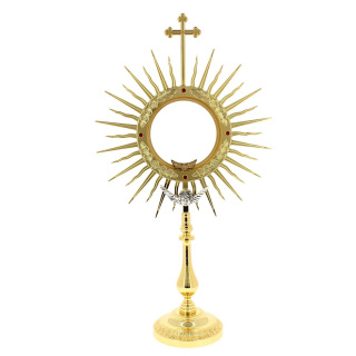 Ostensorio Hostia Magna fusión 61 cm diam 37 cm