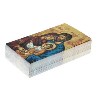 Imagen icono Sagrada Familia 7x12 cm 100 uds