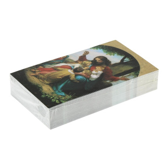Imagen de Jesús con los Niños 7x12 cm 100 uds