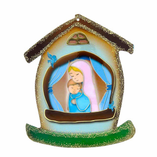Imagen Casa Maternidad y oración pvc 10,5x12,5 cm