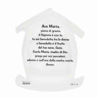 Imagen Casa Maternidad y oración pvc 10,5x12,5 cm