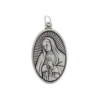 Our Lady of Guadalupe metal medal  2,5x4 cm
