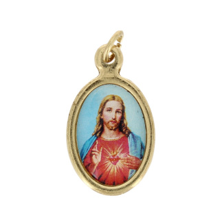 Sacred Heart of Jesus medal 1,5x2,2 cm