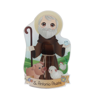 Shaped magnet Saint Anthony the Abbot 4,5x8 cm