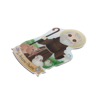 Shaped magnet Saint Anthony the Abbot 4,5x8 cm