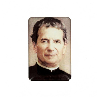Imán vitrificado San Juan Bosco 4x6 cm