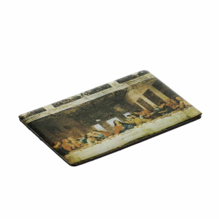 Glass magnet Last Supper 6x4 cm