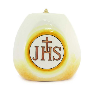 Lucerne in colored ceramic IHS 17x17 cm