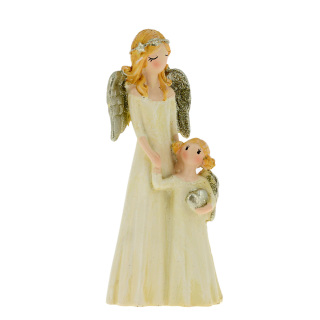 Angels Mother Daughter with heart 14,3 cm