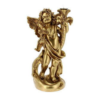 Angel with candle left hand 70 cm
