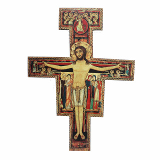 Wooden St. Damian Cross 133x96 cm