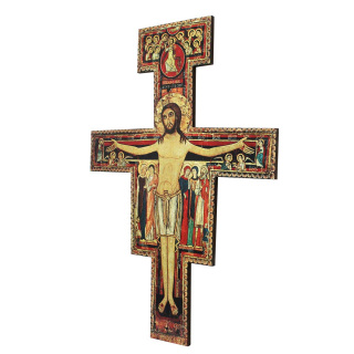 Wooden St. Damian Cross 133x96 cm