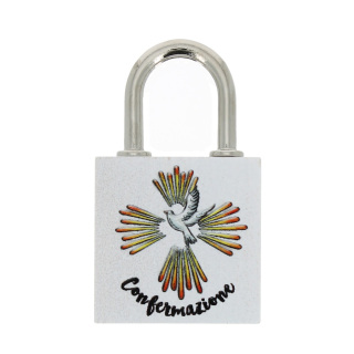 Confirmation Padlock with magnet 5x8,5 cm