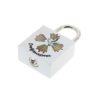 Confirmation Padlock with magnet 5x8,5 cm