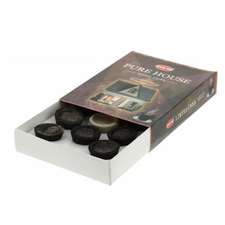 Charcoal and resin glasses Pure House HEM