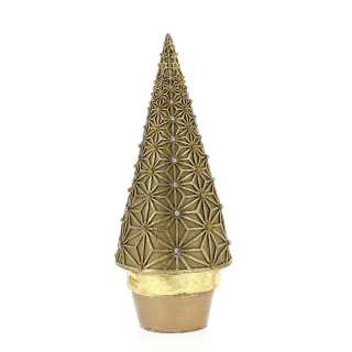 Árbol de Navidad CANTERBURY 23 cm Colección Scintille di Fabrille