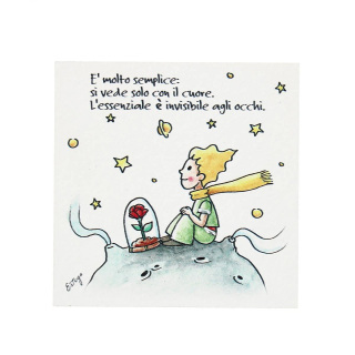 Boy Little Prince picture 10X10 cm