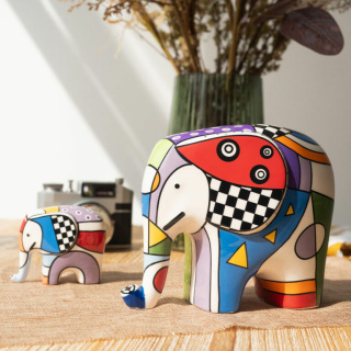 Elephant Warà 7x7 cm Egan