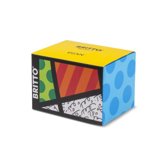 Teapot Heart 17x12 cm Romero Britto Egan