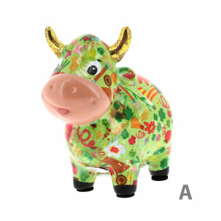 Piggy bank Ox Charles 12 cm Pomme Pidou
