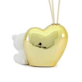 Luminous Porcelain Fragrance diffuser Love 9 cm