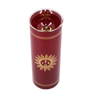 Mechero en pirex para vaso Santísimo Diámetro 8 cm