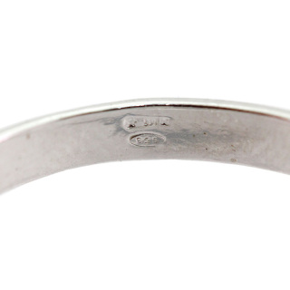 Anillo Santa Rita plata 925