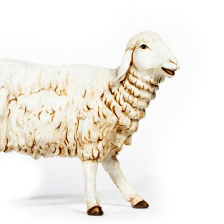 Oveja de pie  resina 180 cm Belenes Fontanini