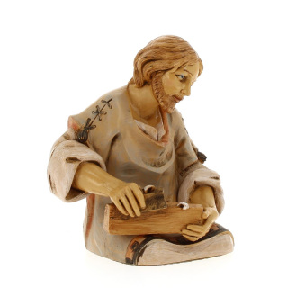 Busto de San José carpintero polietileno13 cm