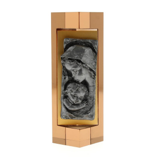 Virgin and Child picture in plexiglass 12,5 cm