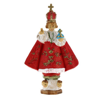 Niño de Praga estatua en polietileno10 cm