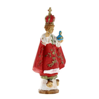 Niño de Praga estatua en polietileno10 cm