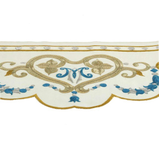 Puntilla para mantel de altar decoración lirios marianos 18 cm Chorus