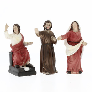 Finding of Jesus at the Temple Easter Nativity Scene 10 cm