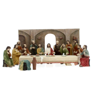 The Last Supper Easter Nativity Scene 10 cm