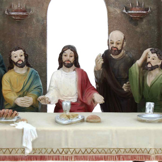 The Last Supper Easter Nativity Scene 10 cm
