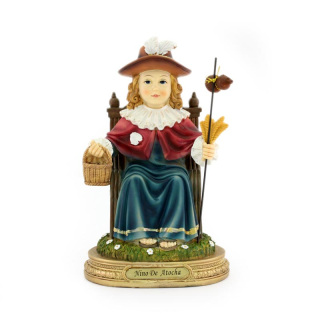 Holy Child of Atocha in resin 20,5 cm