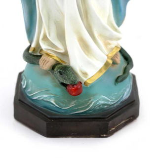 Statua Madonna Miracolosa in resina dipinta 40 cm