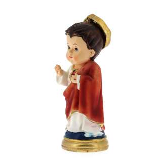 Estatua baby Sagrado Corazón de Jesús resina 10 cm