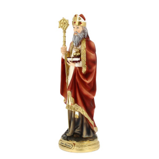 Saint Nicholas statue in resin 30 cm